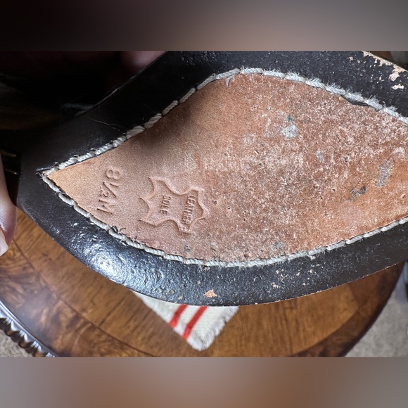 J. Vincent Crushed Velvet Wedge Sandals Size 8.5M – Teal Green Leather‎ Heels - Picture 15 of 16